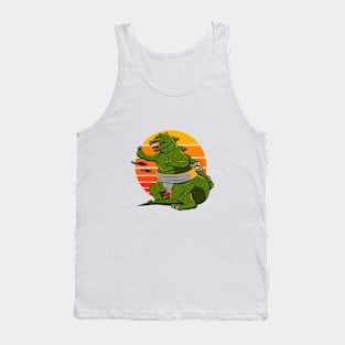 Kungfu Godzilla Tank Top